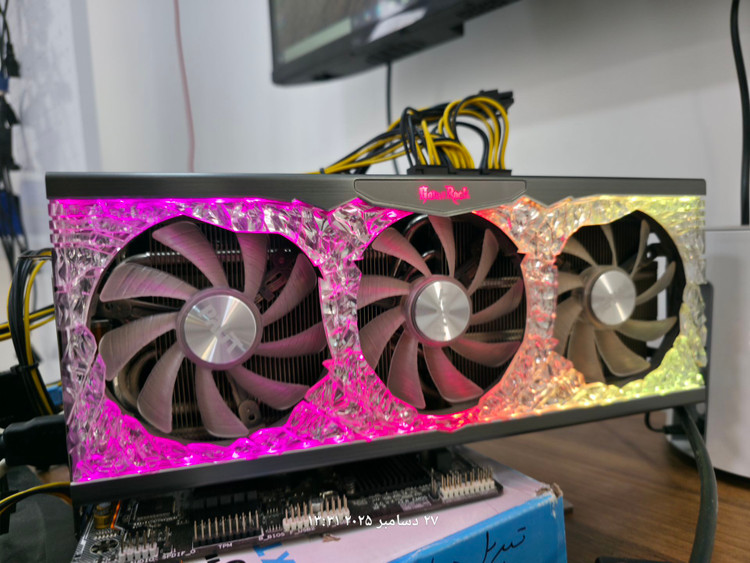 کارت گرافیک RTX 3080 game rock palit