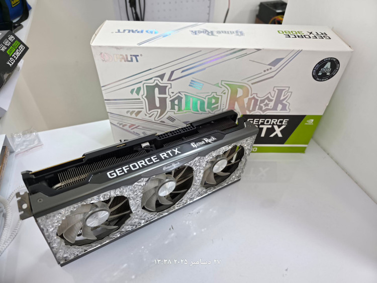کارت گرافیک RTX 3080 game rock palit