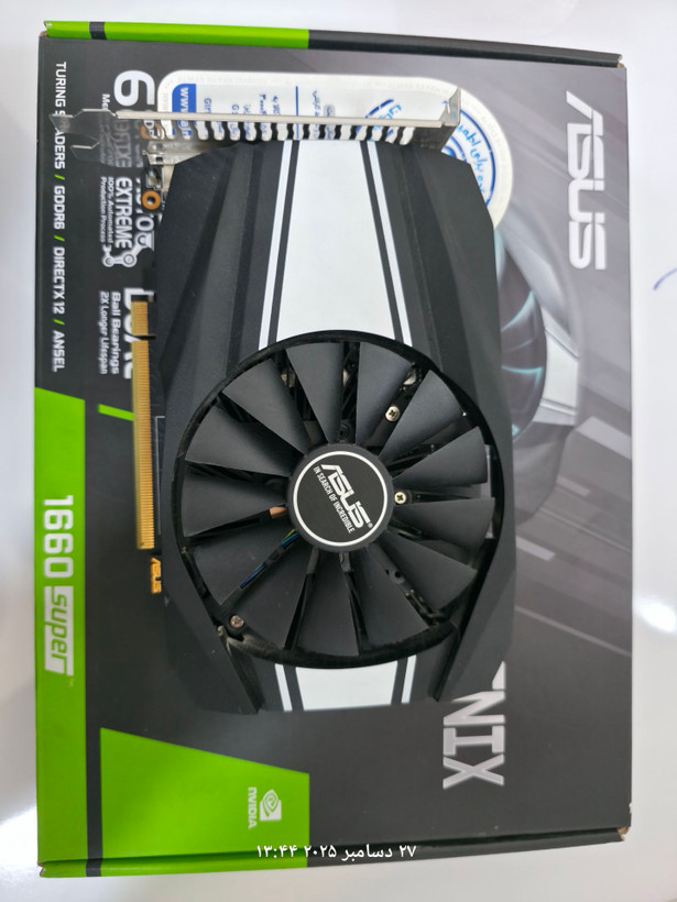 کارت گرافیک GTX 1660 SUPER ASUS