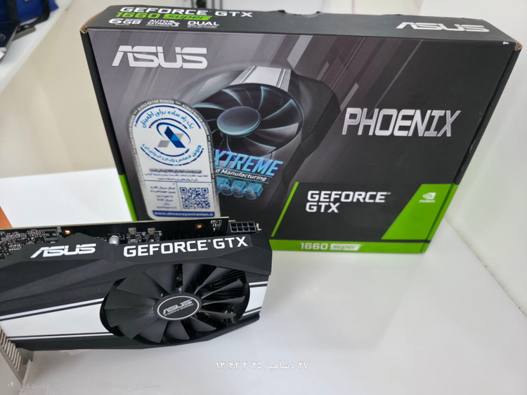 کارت گرافیک GTX 1660 SUPER ASUS