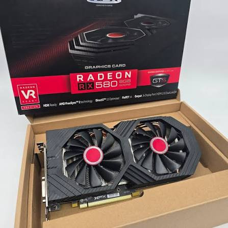 کارت گرافیگ ایکس اف ایکسAMD RX 580 8g XFX استوک